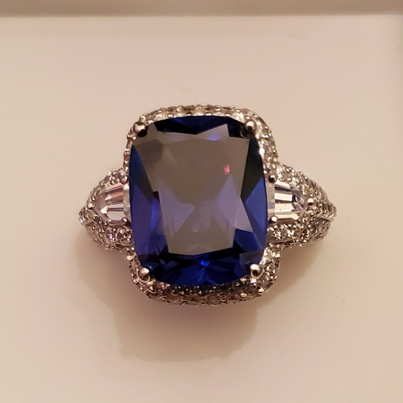 Charles Winston blue sapphire ring  gorgeous! - Picture 7 of 8